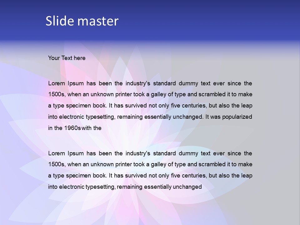 Spiritual Magical Life PowerPoint Template