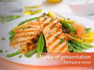 Chinook Seafood Cuisine PowerPoint Template