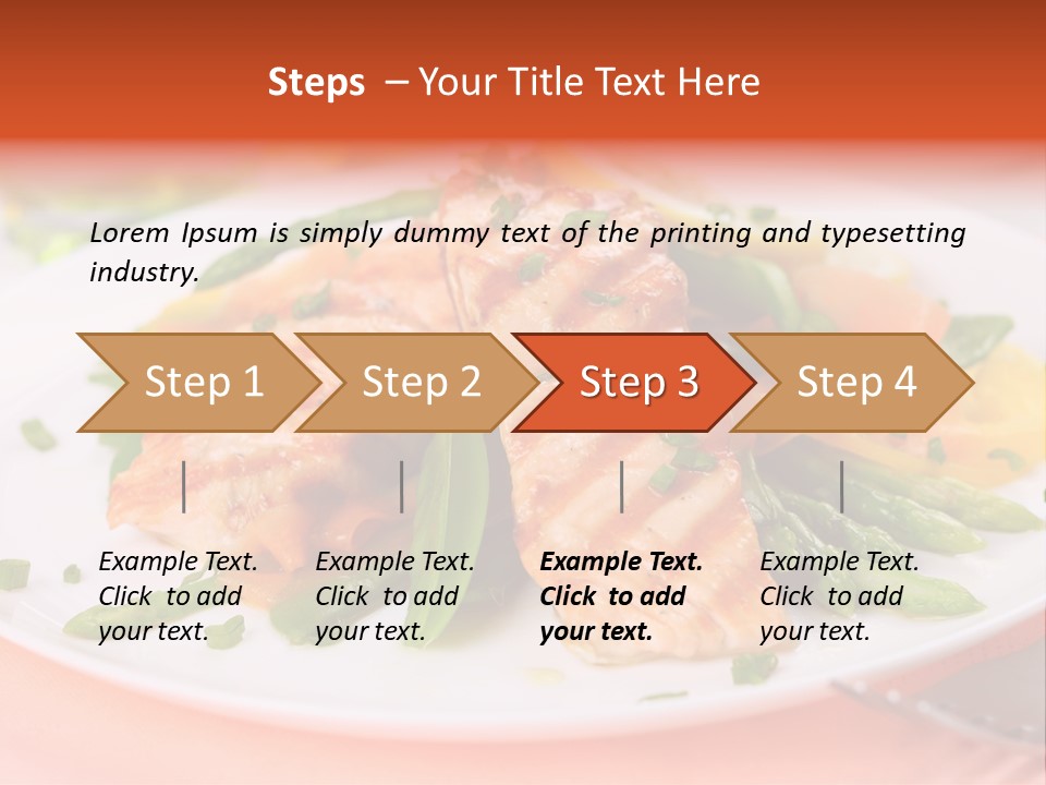 Chinook Seafood Cuisine PowerPoint Template