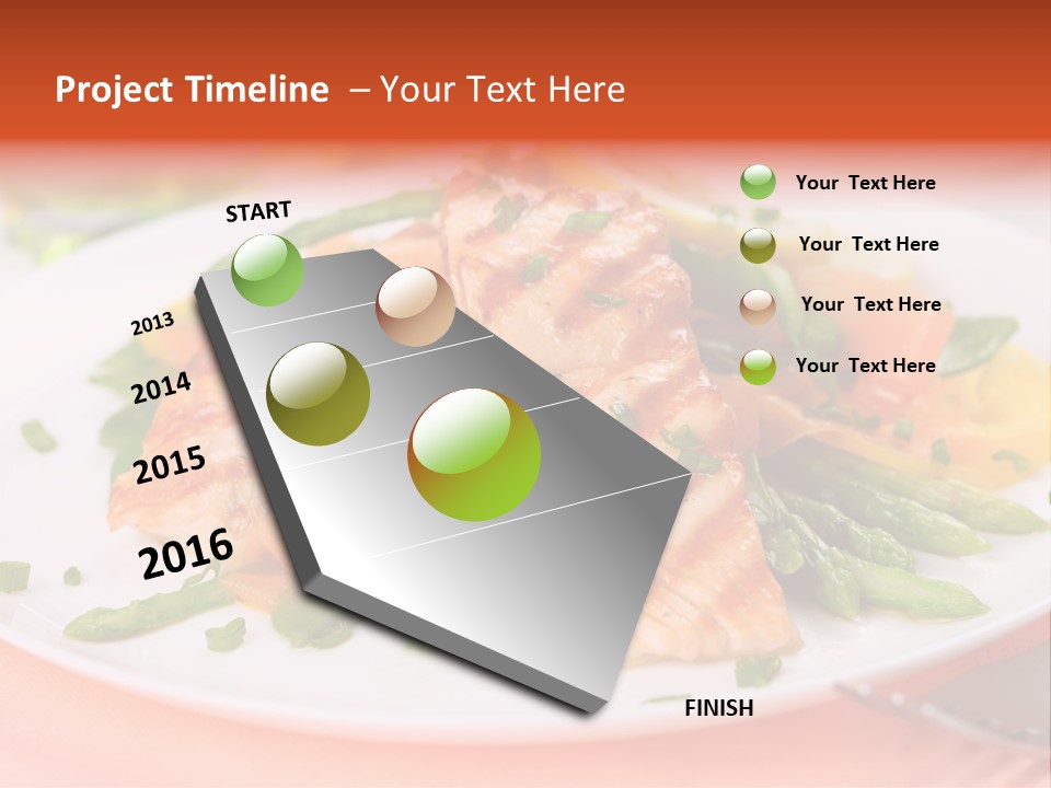Chinook Seafood Cuisine PowerPoint Template