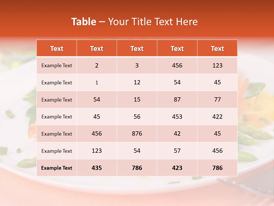 Chinook Seafood Cuisine PowerPoint Template