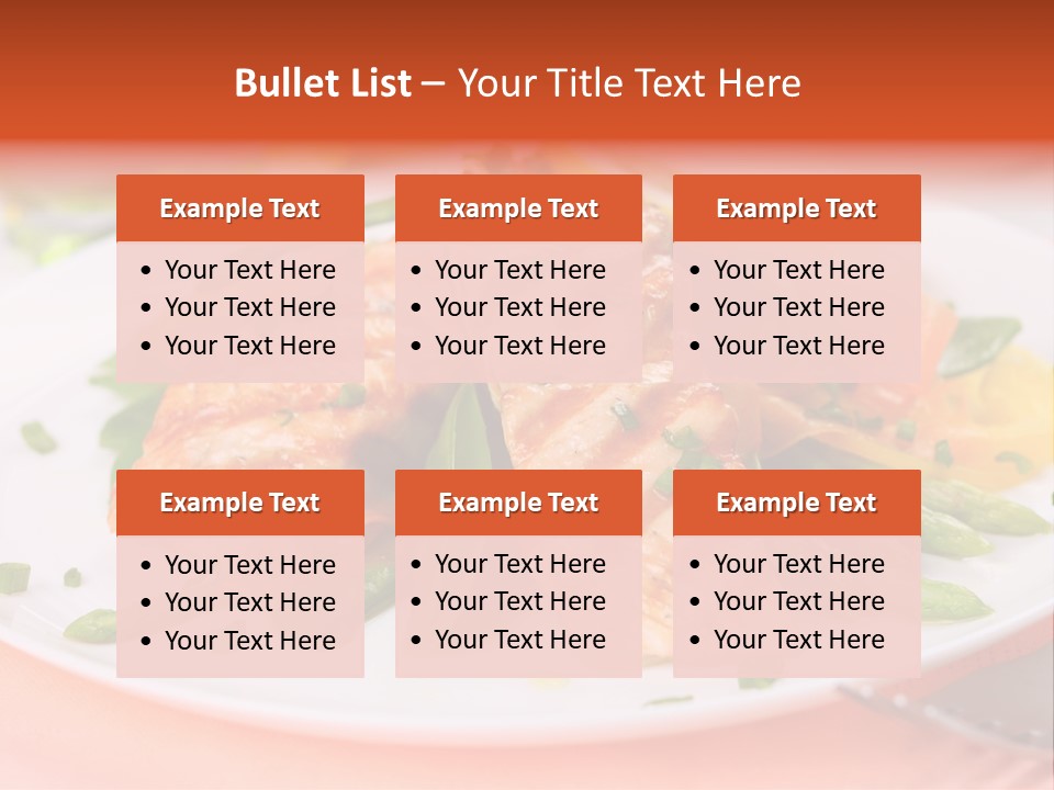 Chinook Seafood Cuisine PowerPoint Template