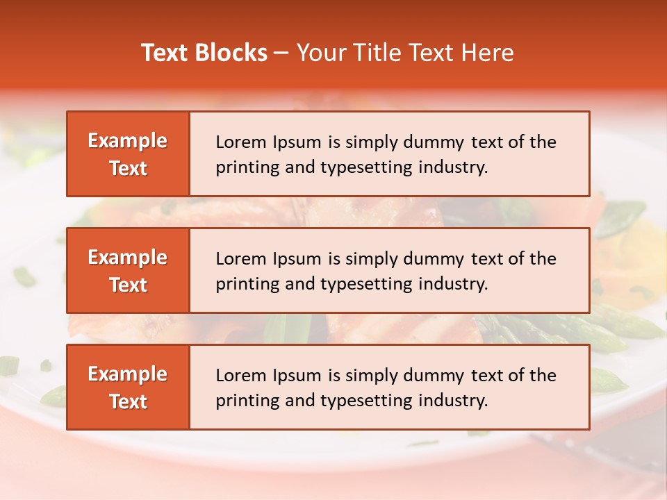 Chinook Seafood Cuisine PowerPoint Template