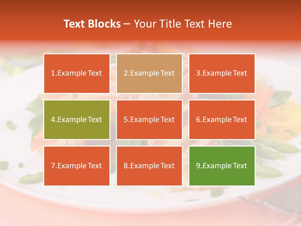 Chinook Seafood Cuisine PowerPoint Template