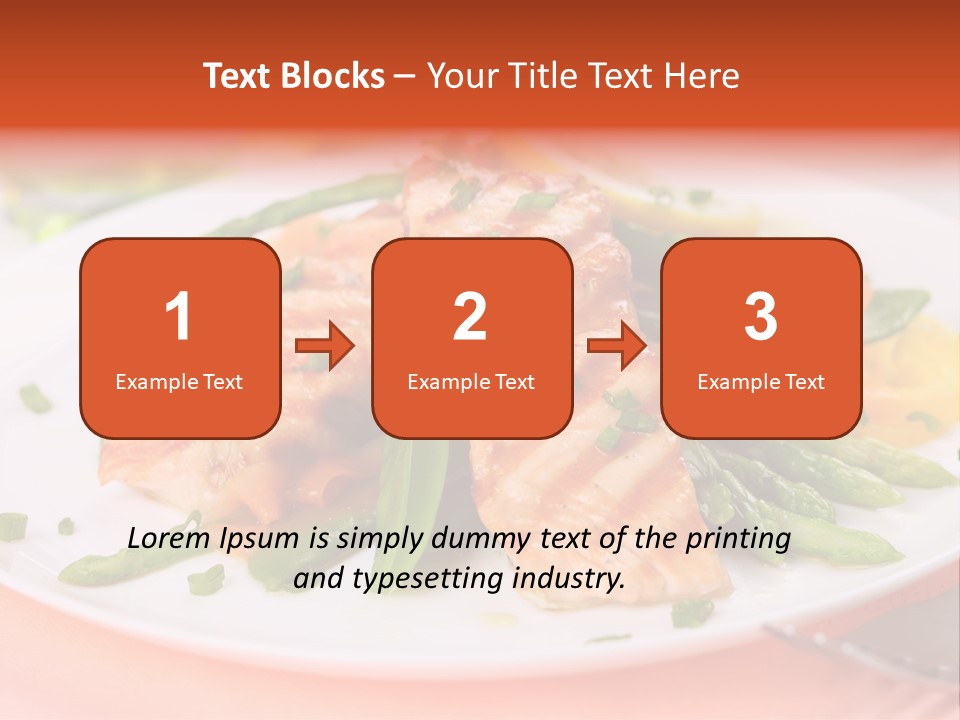 Chinook Seafood Cuisine PowerPoint Template