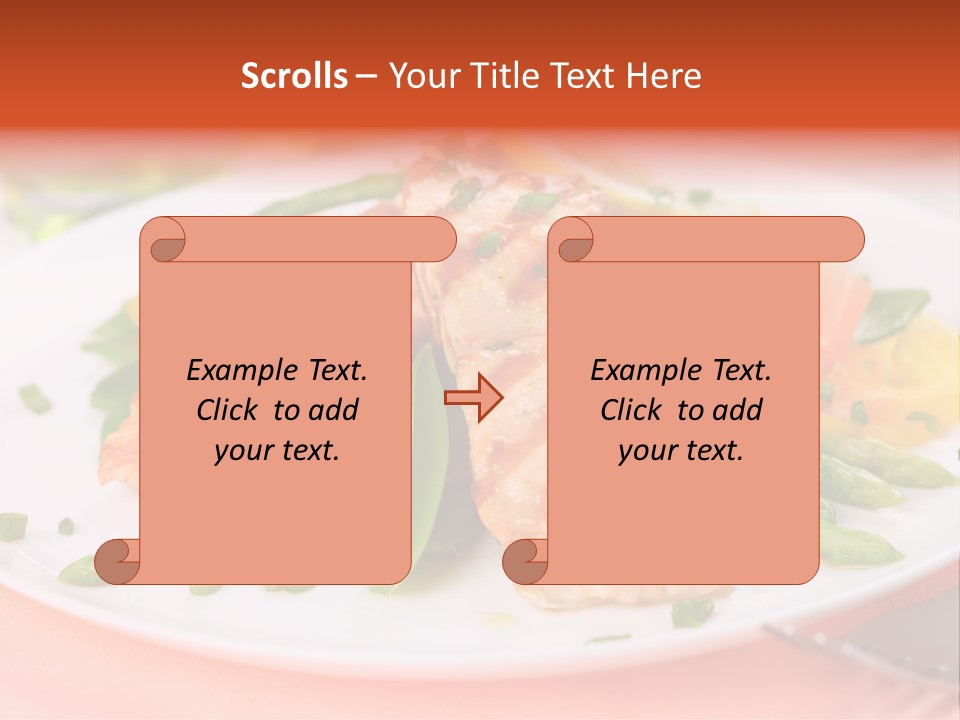 Chinook Seafood Cuisine PowerPoint Template