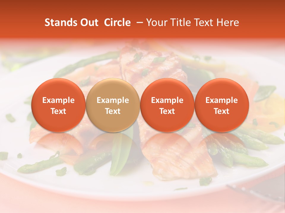Chinook Seafood Cuisine PowerPoint Template