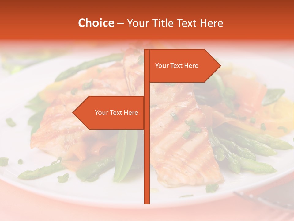 Chinook Seafood Cuisine PowerPoint Template