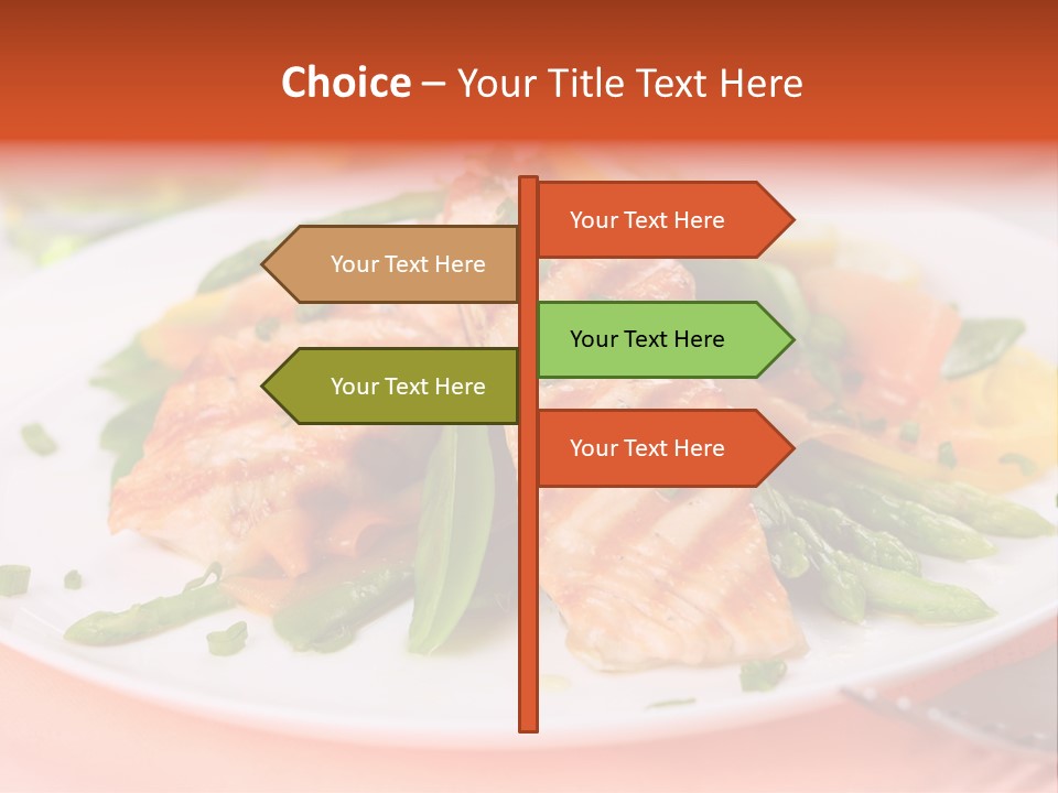 Chinook Seafood Cuisine PowerPoint Template