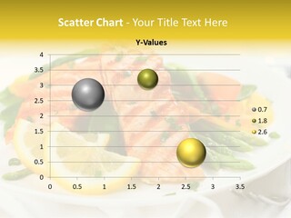 Cooked Salmon Omega PowerPoint Template