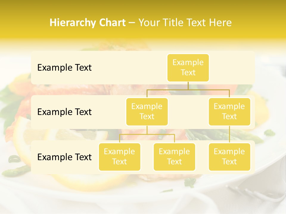 Cooked Salmon Omega PowerPoint Template