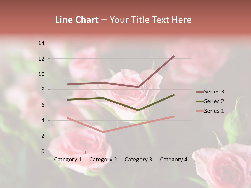 Bridal Bouquet Rose PowerPoint Template