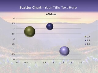 Mountain Morning Land PowerPoint Template