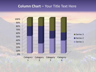 Mountain Morning Land PowerPoint Template