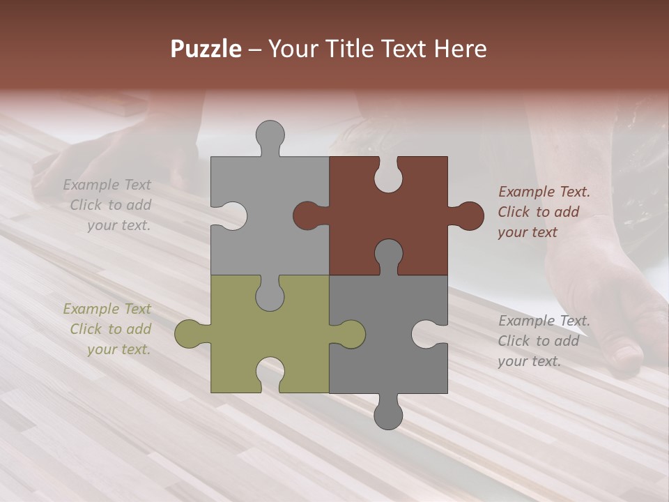 Job Worker Indoors PowerPoint Template