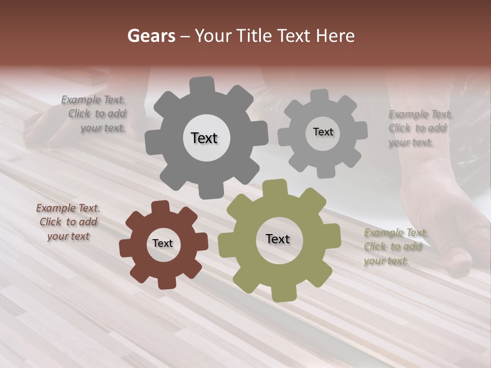 Job Worker Indoors PowerPoint Template