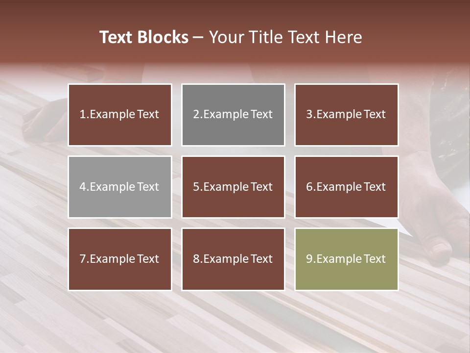 Job Worker Indoors PowerPoint Template