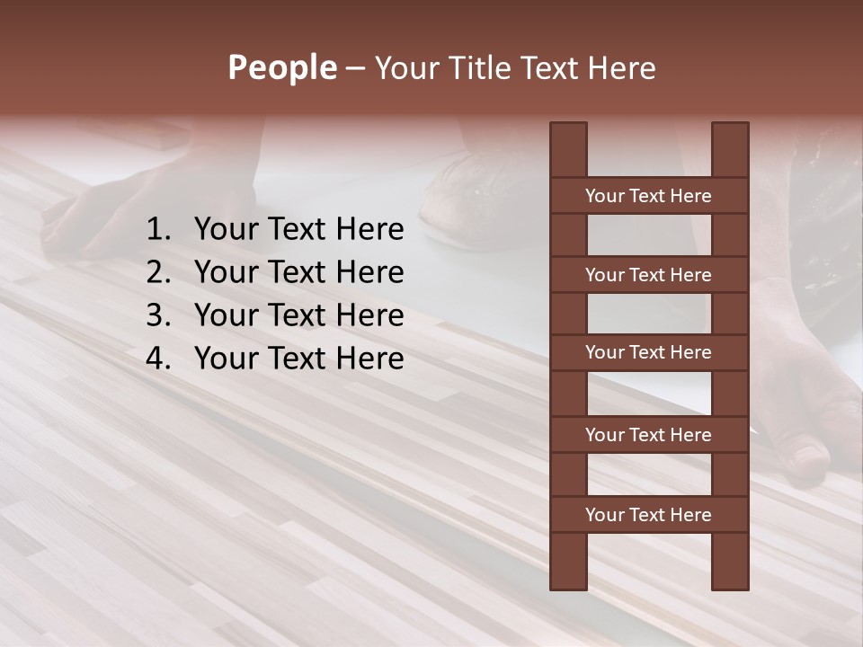 Job Worker Indoors PowerPoint Template
