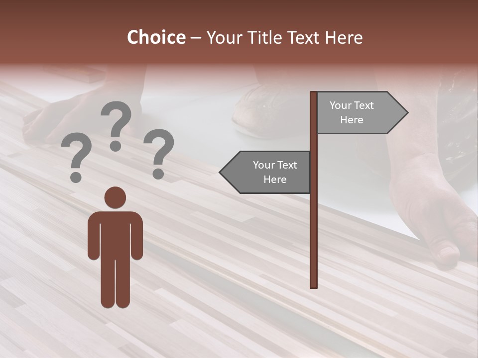 Job Worker Indoors PowerPoint Template