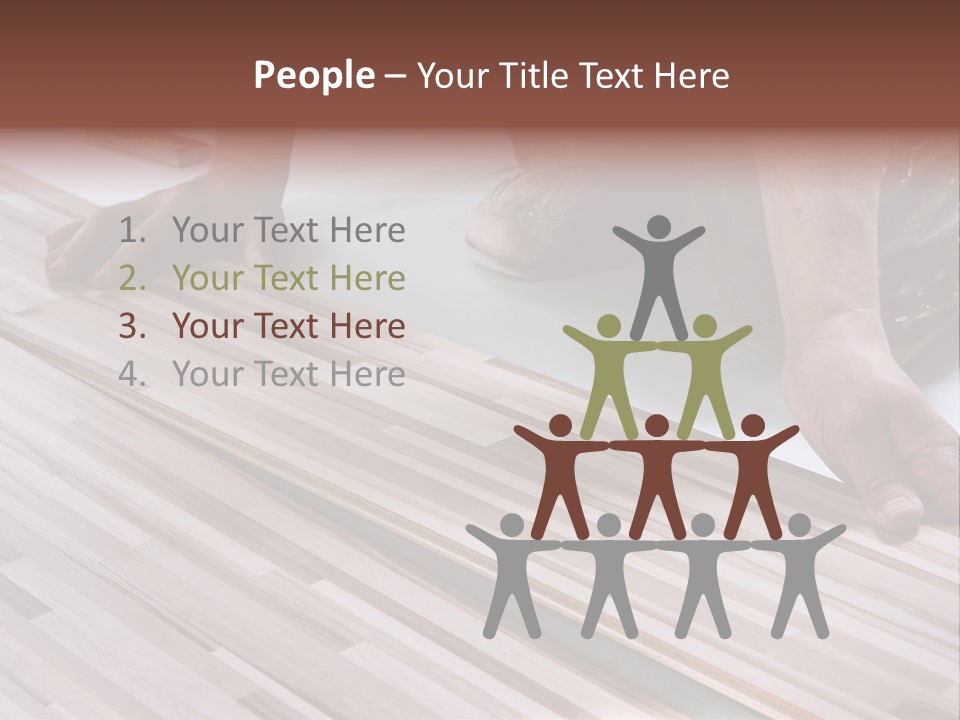 Job Worker Indoors PowerPoint Template