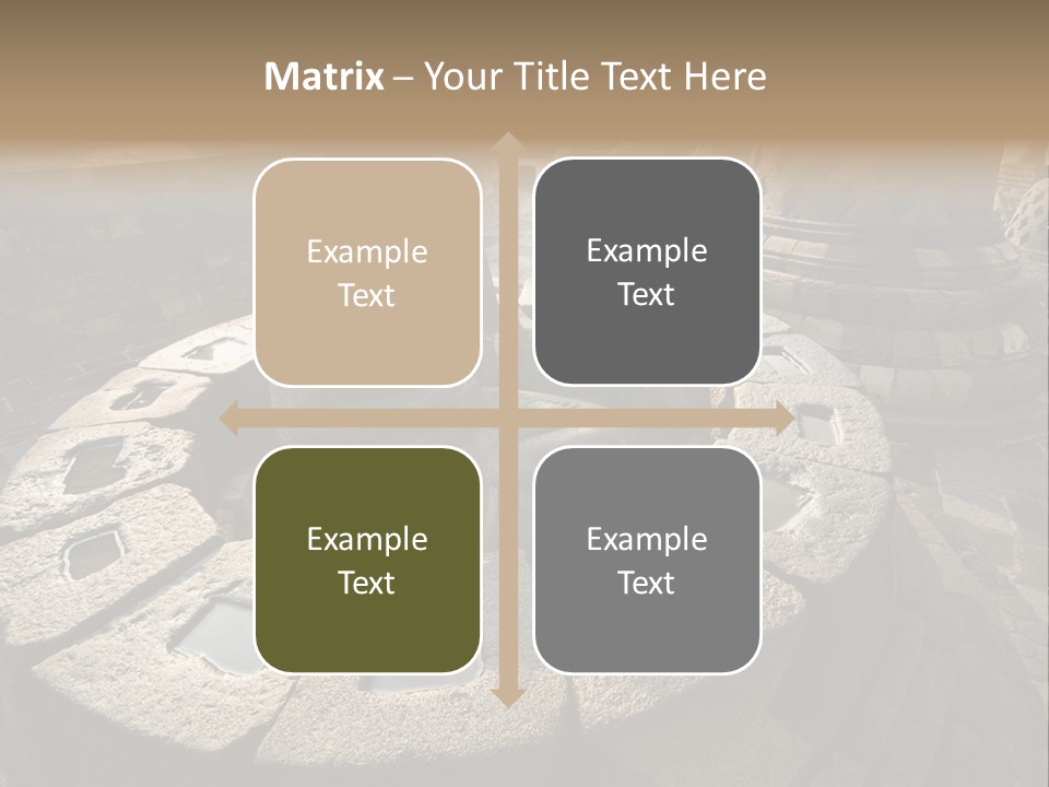 Prambanan Buddha Morning PowerPoint Template