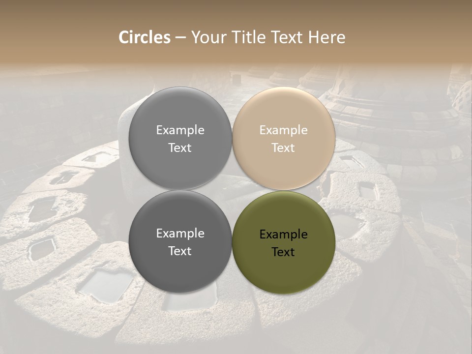 Prambanan Buddha Morning PowerPoint Template