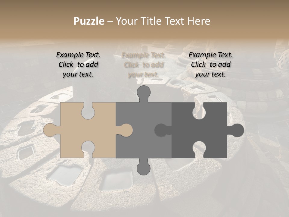 Prambanan Buddha Morning PowerPoint Template