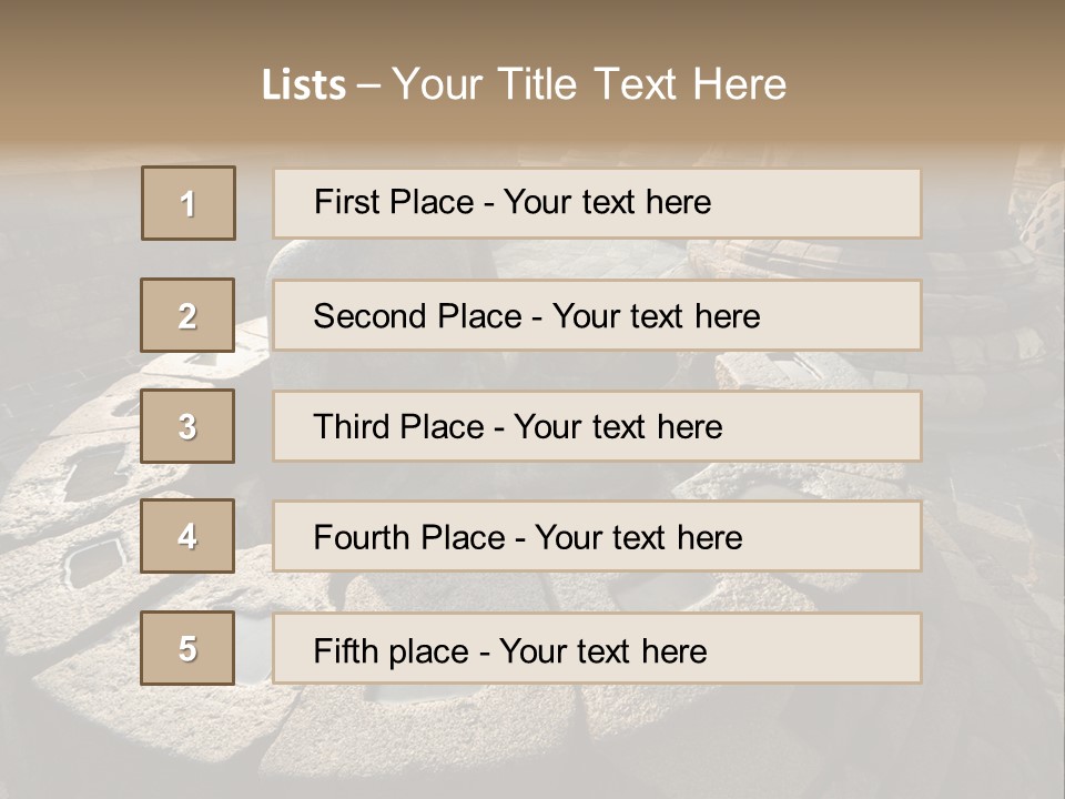 Prambanan Buddha Morning PowerPoint Template