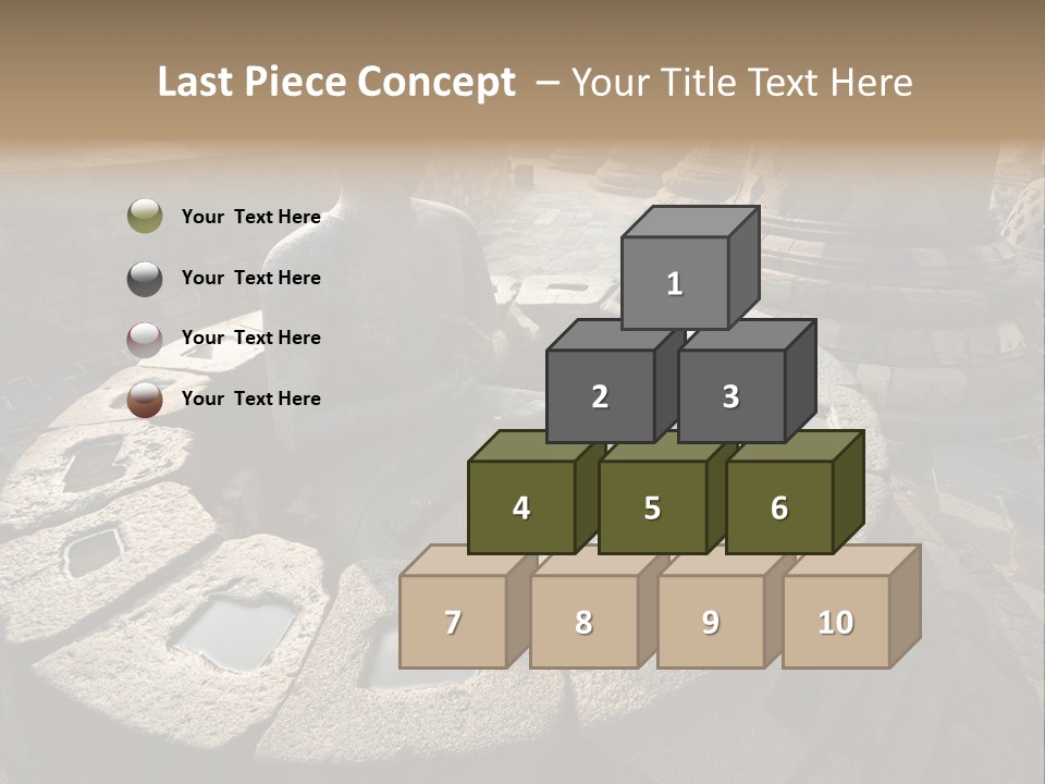 Prambanan Buddha Morning PowerPoint Template