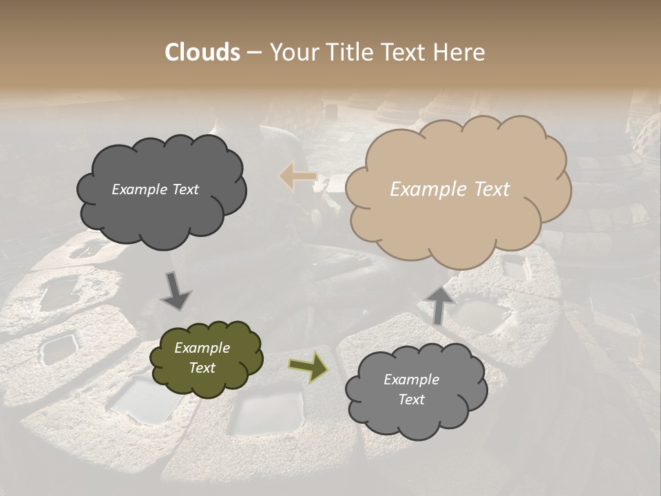 Prambanan Buddha Morning PowerPoint Template