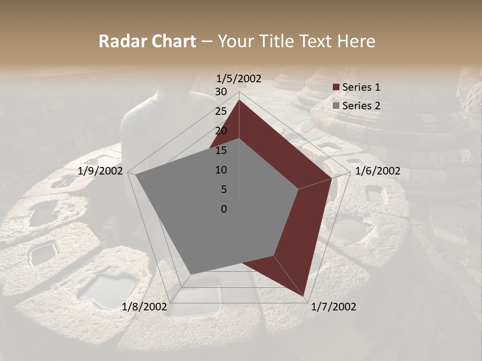 Prambanan Buddha Morning PowerPoint Template