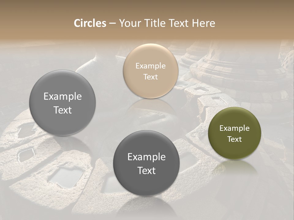 Prambanan Buddha Morning PowerPoint Template