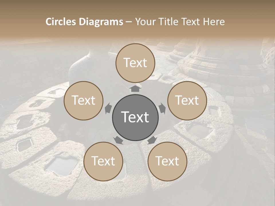 Prambanan Buddha Morning PowerPoint Template