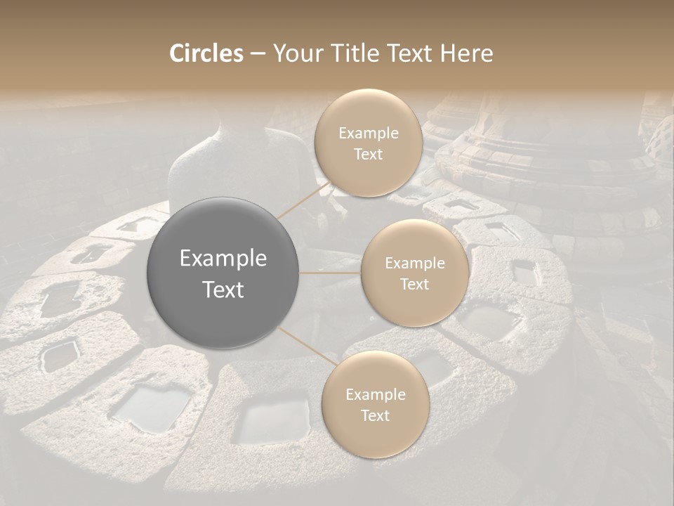 Prambanan Buddha Morning PowerPoint Template