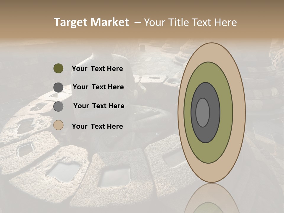 Prambanan Buddha Morning PowerPoint Template