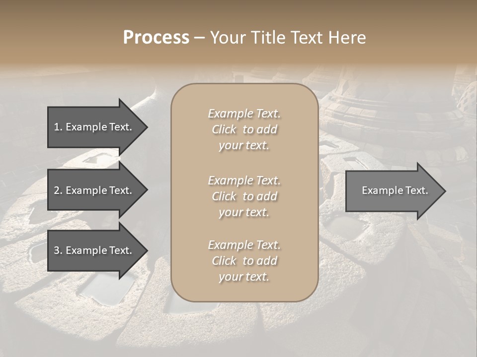 Prambanan Buddha Morning PowerPoint Template
