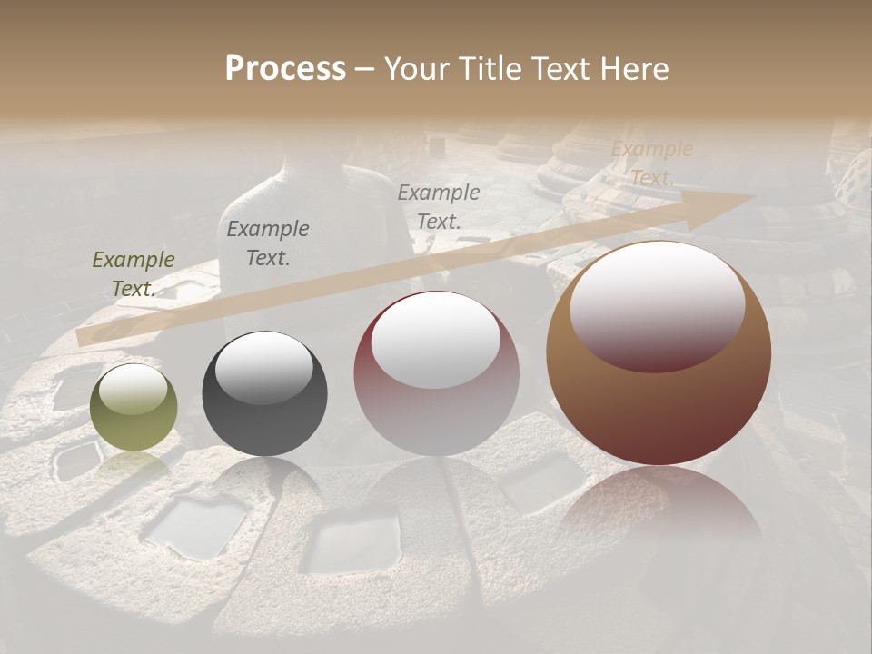 Prambanan Buddha Morning PowerPoint Template