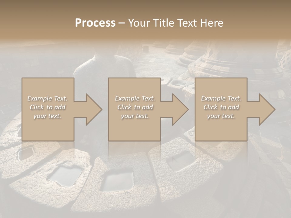 Prambanan Buddha Morning PowerPoint Template