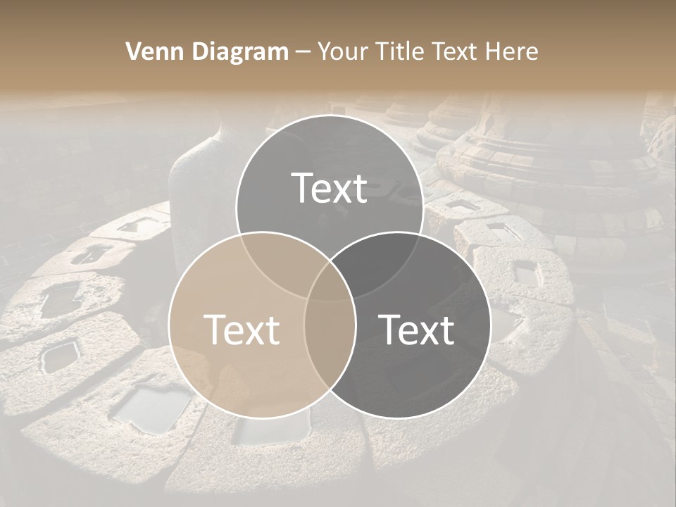 Prambanan Buddha Morning PowerPoint Template