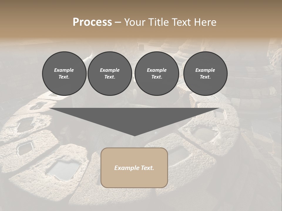 Prambanan Buddha Morning PowerPoint Template