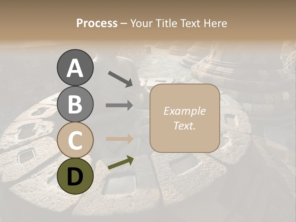 Prambanan Buddha Morning PowerPoint Template