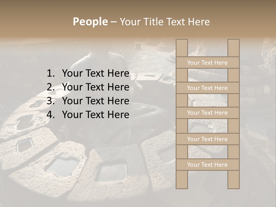 Prambanan Buddha Morning PowerPoint Template