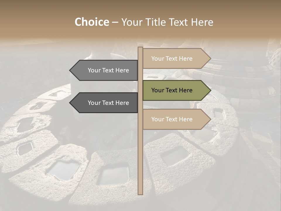 Prambanan Buddha Morning PowerPoint Template