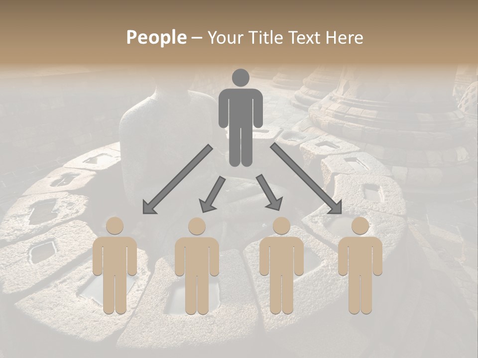 Prambanan Buddha Morning PowerPoint Template