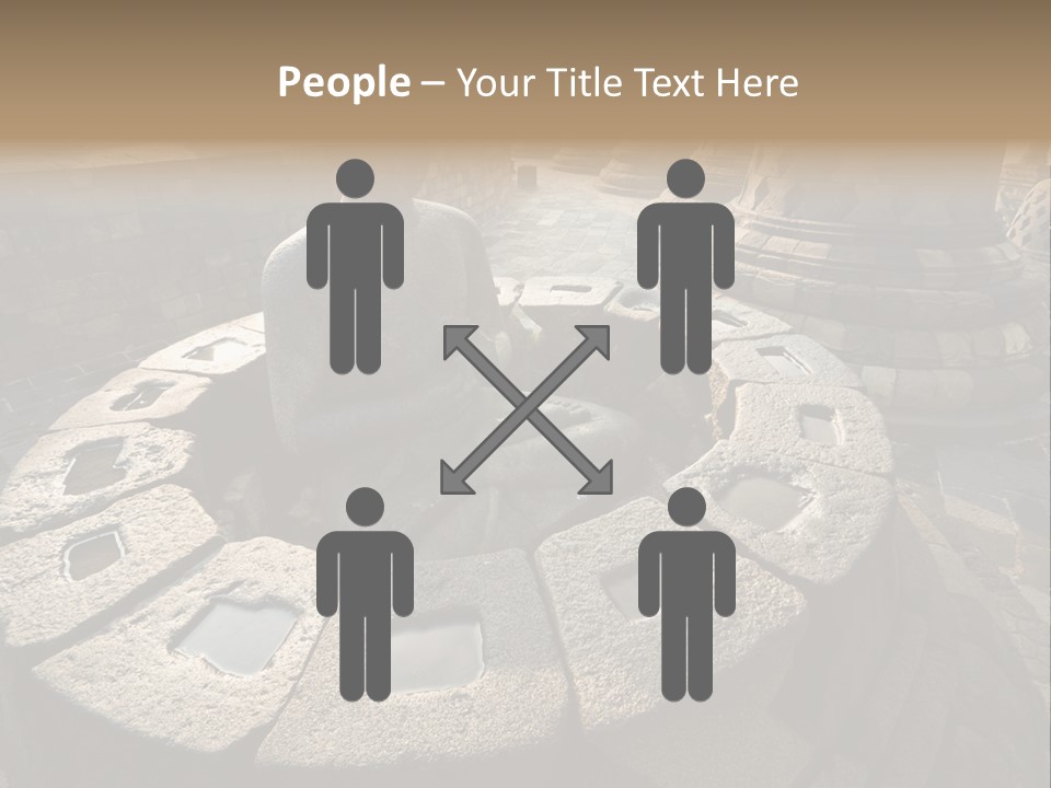 Prambanan Buddha Morning PowerPoint Template