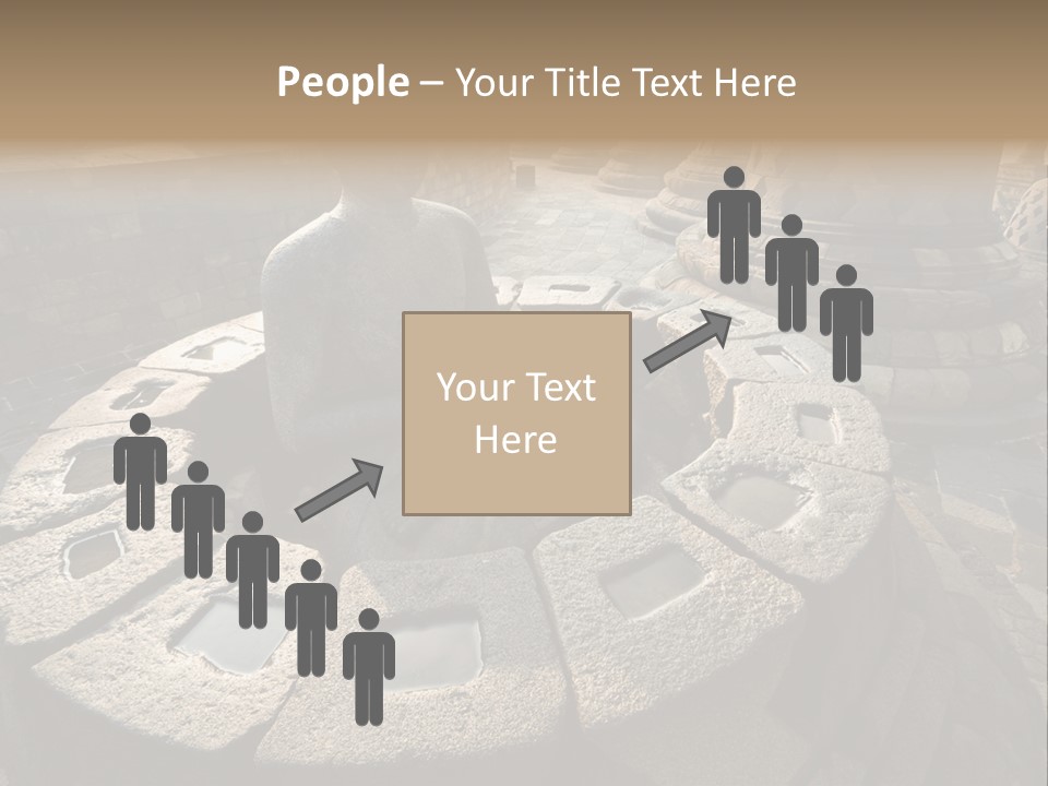 Prambanan Buddha Morning PowerPoint Template