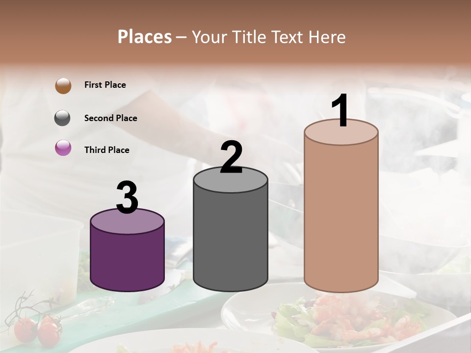 Fish Salad Men PowerPoint Template