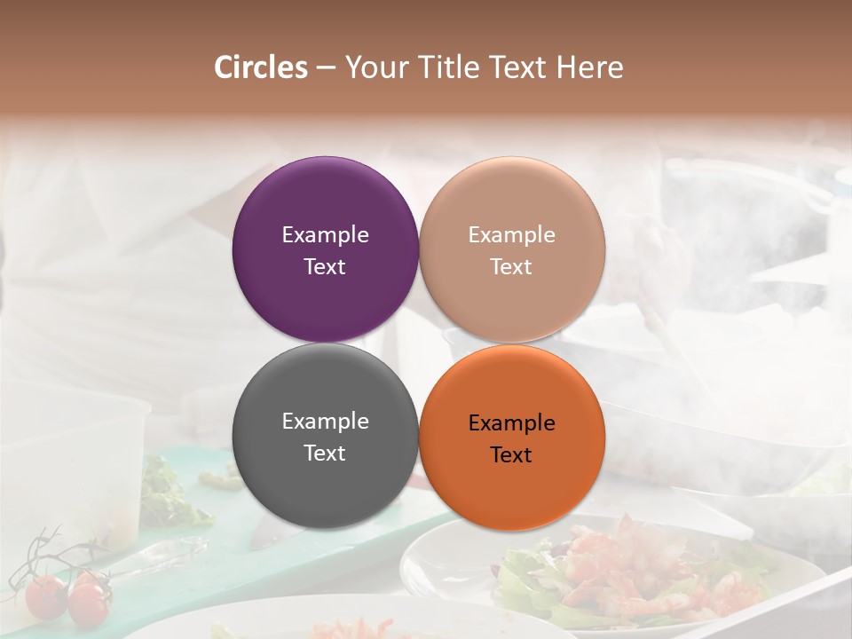 Fish Salad Men PowerPoint Template