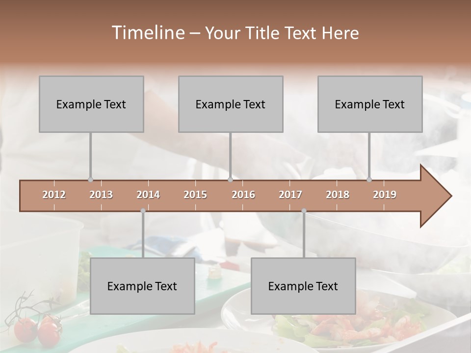 Fish Salad Men PowerPoint Template