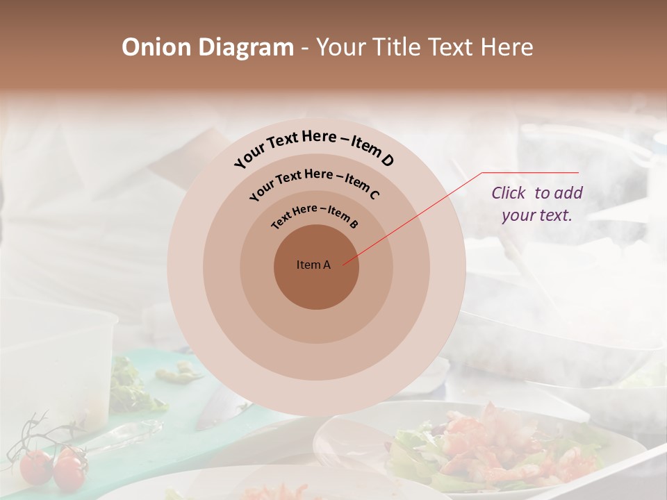 Fish Salad Men PowerPoint Template